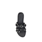 Black Lamb Ovis Aries Aries Flat Sandals