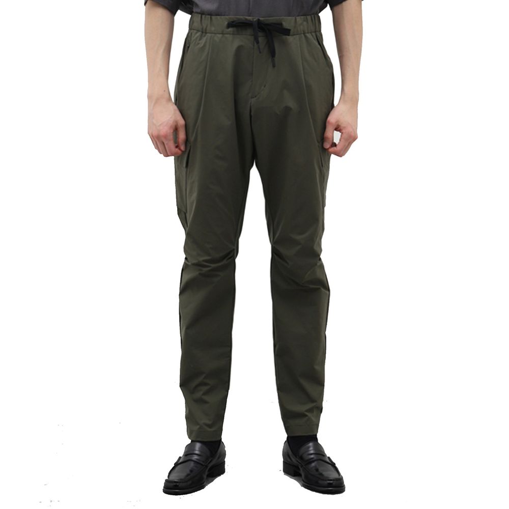 Bicolor Polyester Cargo Pants