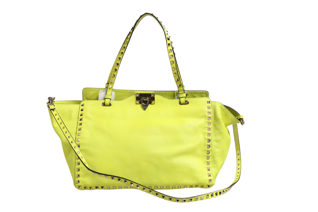 Rockstud Leather Handbag
