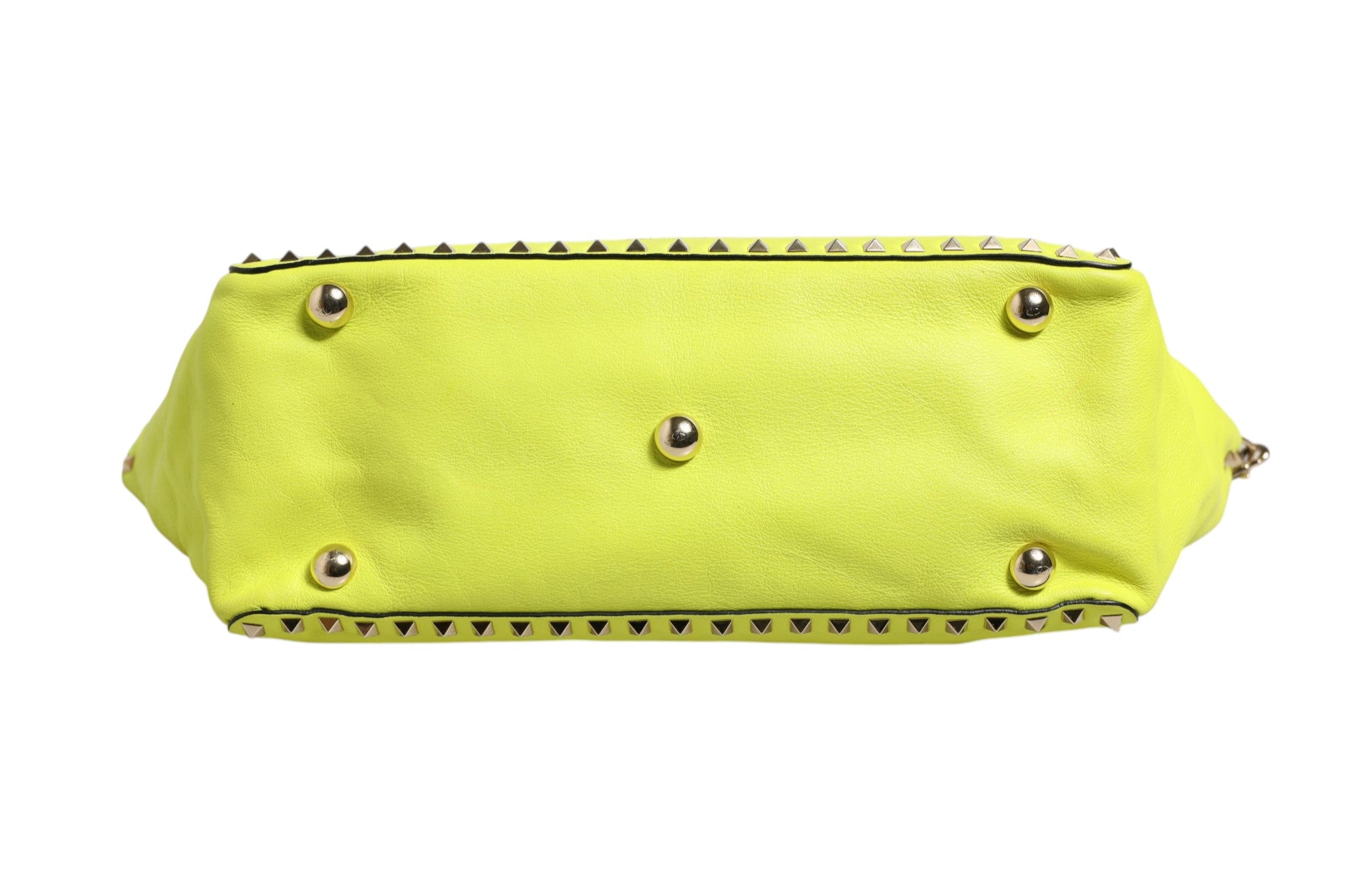 Rockstud Leather Handbag