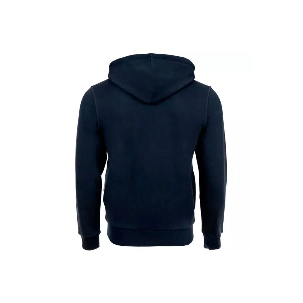 Blue Cotton Hoodie