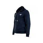 Blue Cotton Hoodie