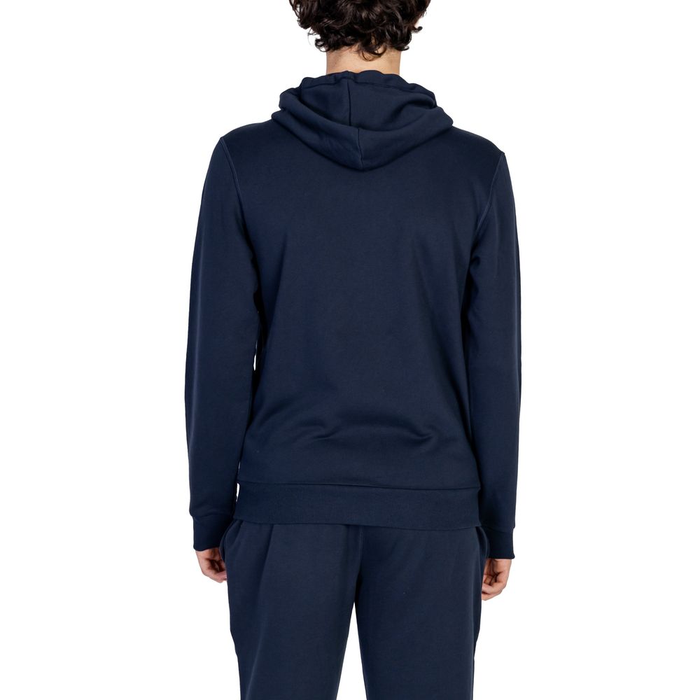 Blue Cotton Hoodie