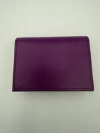 GUCCI HORSEBIT Purple Compact Wallet
