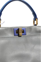 Mini Peekaboo Blue Grey
