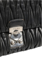 Confidential Matelasse Leather Flap Shoulder Bag