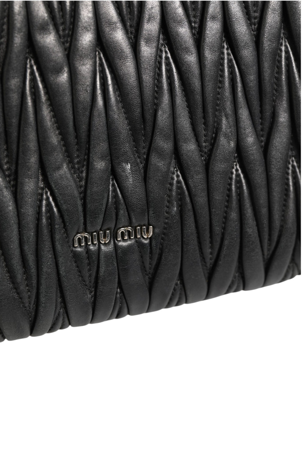 Confidential Matelasse Leather Flap Shoulder Bag