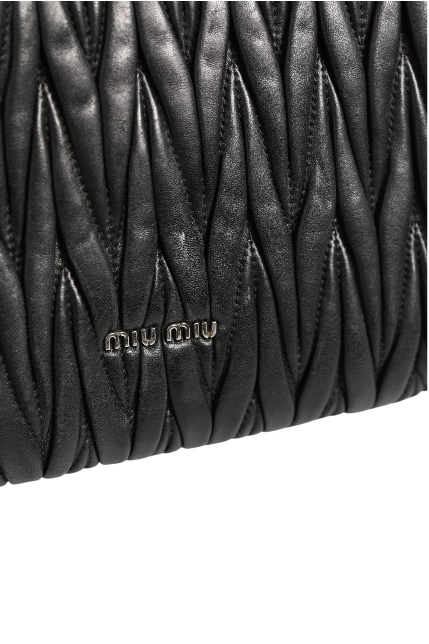 Confidential Matelasse Leather Flap Shoulder Bag