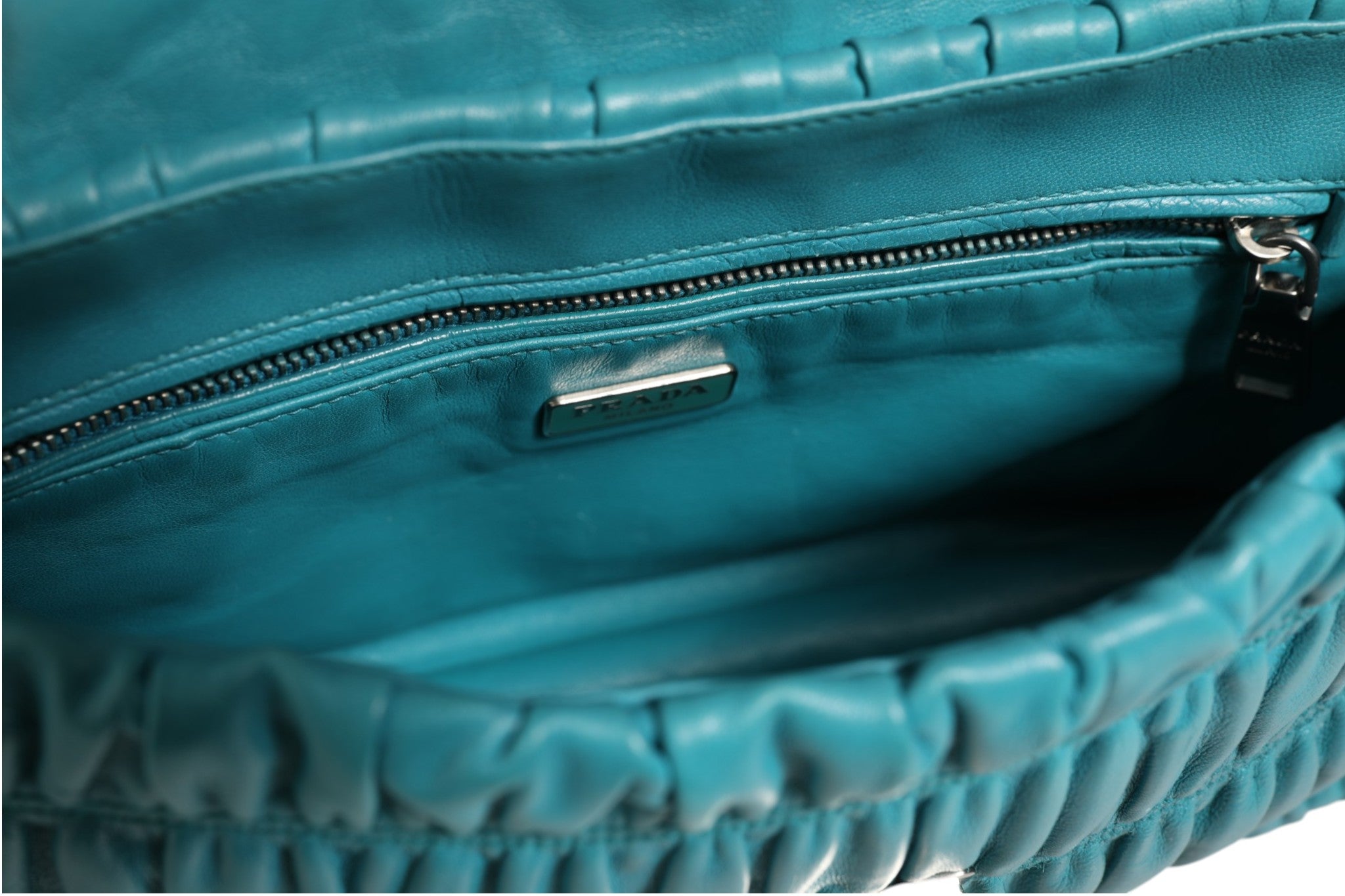 Nappa Gaufre Flap Bag