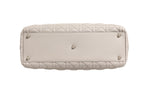 Lady Dior Large Grey Cannage Lambskin Bag