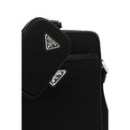 Black Nylon Shoulder Bag