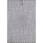 Gray Silk Handbag
