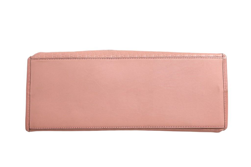 Microguccissima Leather Medium Tote Bag