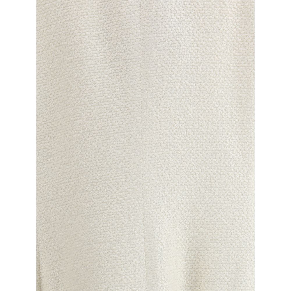 Beige Silk Blazer