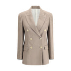 Beige Viscose Blazer