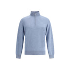Blue Cashmere Sweater
