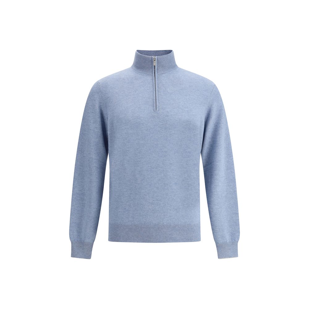 Blue Cashmere Sweater