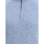 Blue Cashmere Sweater