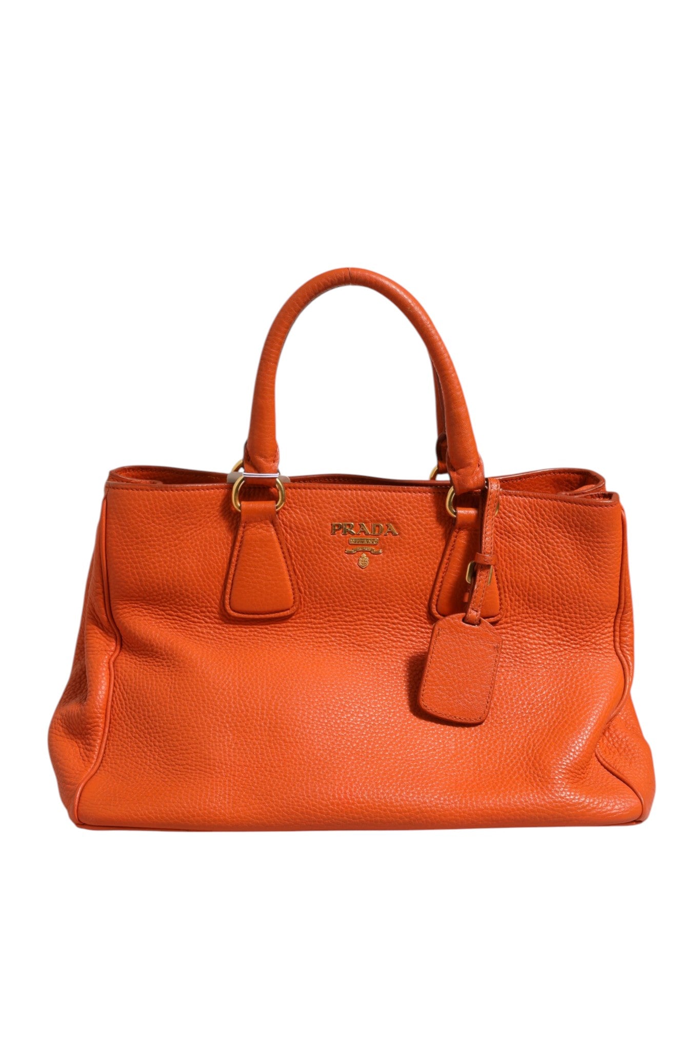 Vitello Daino Leather Tote Bag