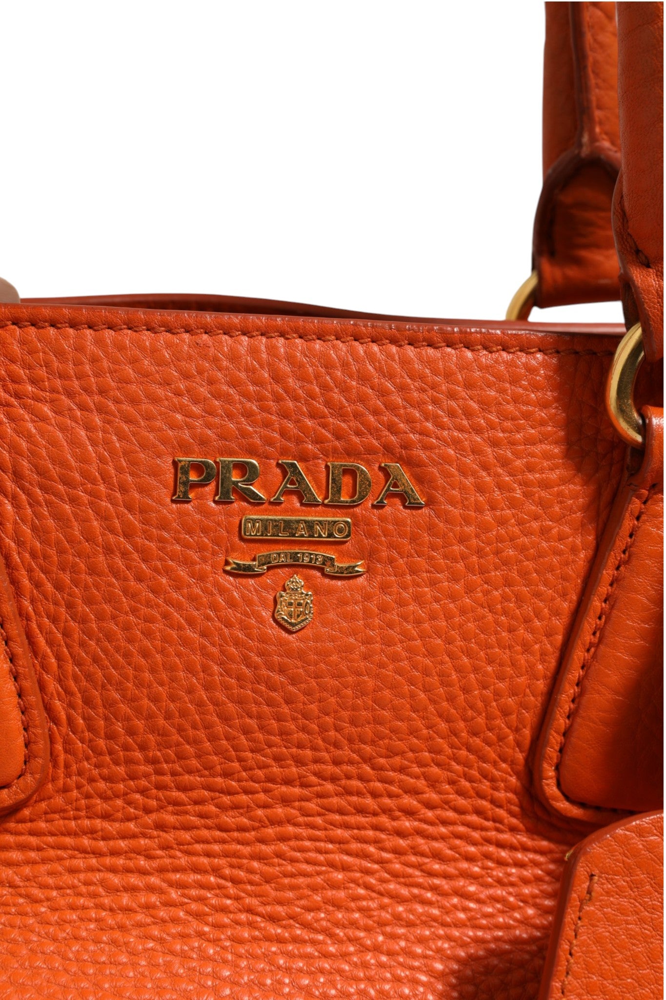 Vitello Daino Leather Tote Bag