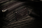 Metallic Nappa Leather Ruffle Shoulder Bag
