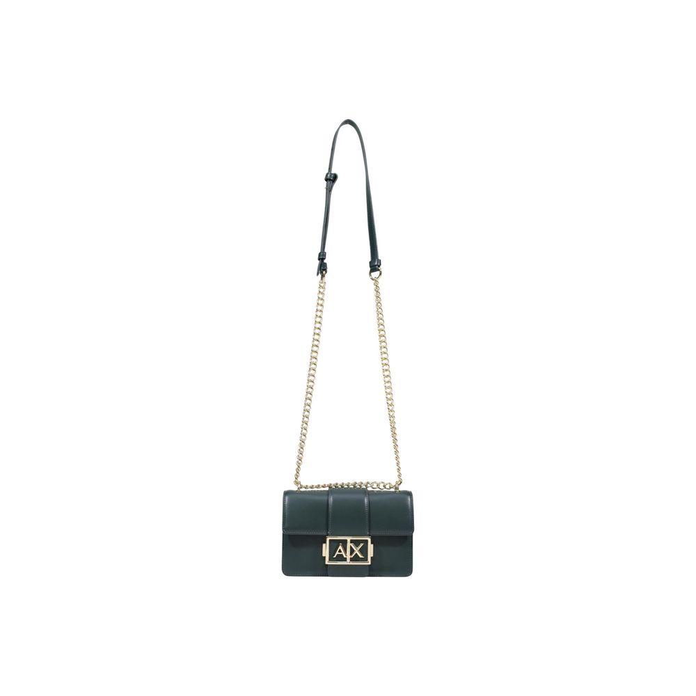 Green Polyester Handbag