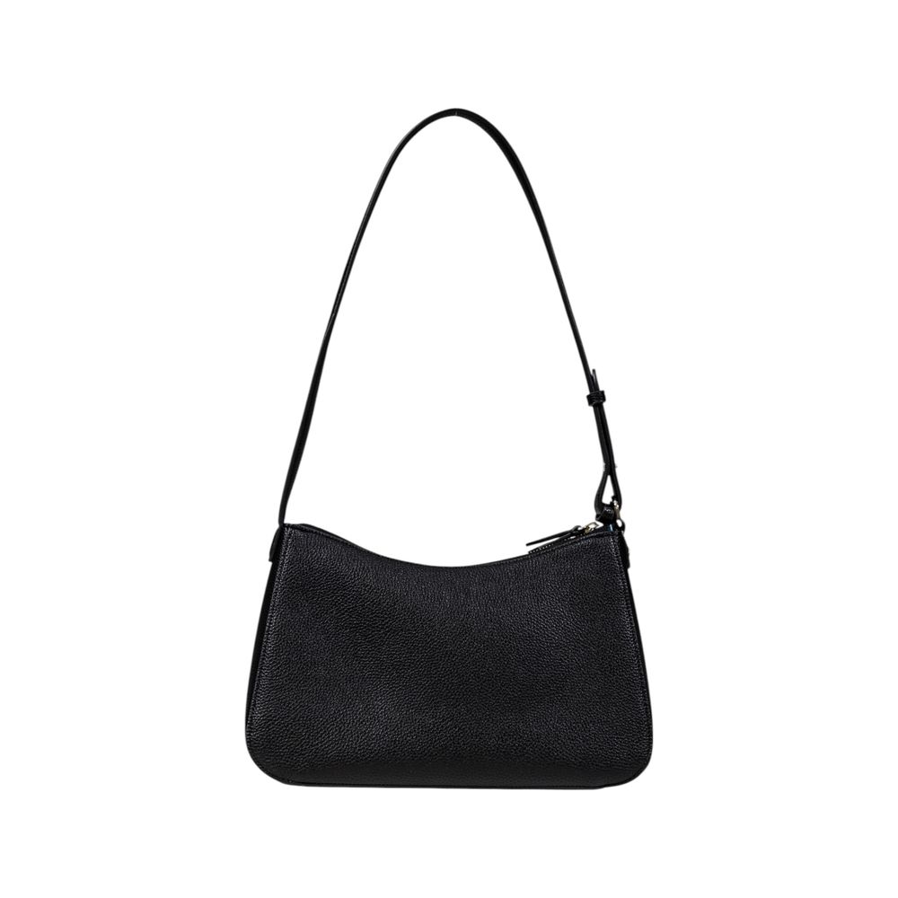 Black Polyester Handbag