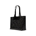 Black Polyester Handbag