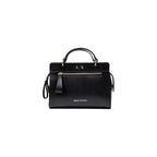 Black Polyester Handbag