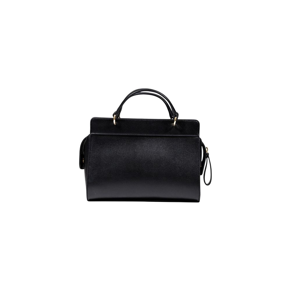 Black Polyester Handbag