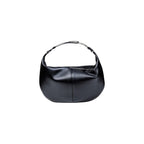 Black Polyester Handbag