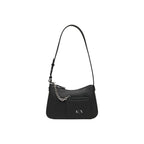 Black Polyester Handbag