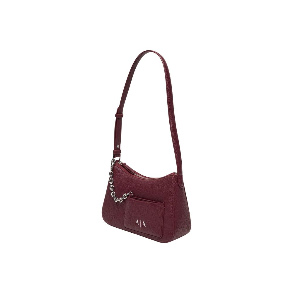 Bordeaux Polyester Handbag