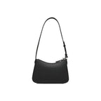 Black Polyester Handbag
