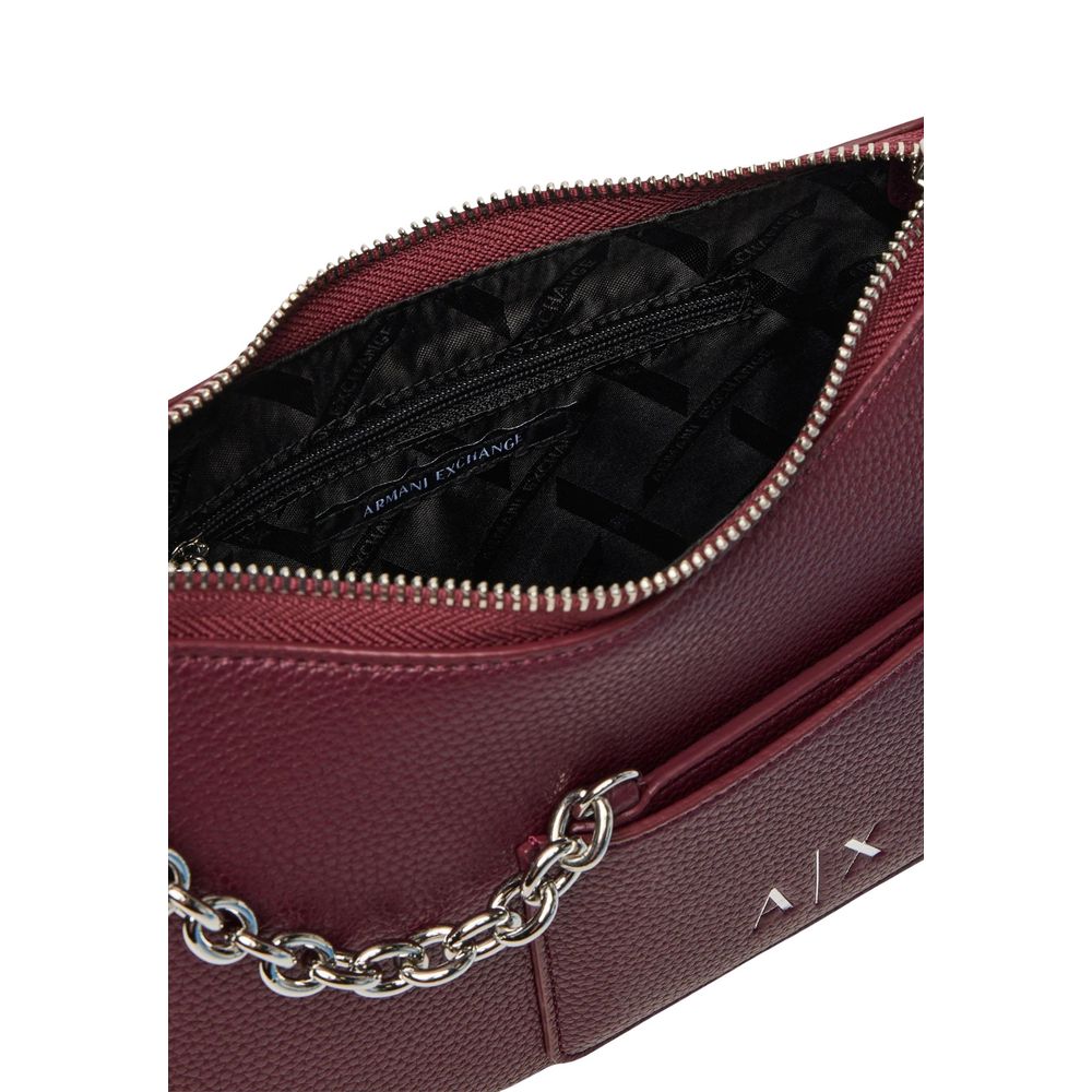 Bordeaux Polyester Handbag