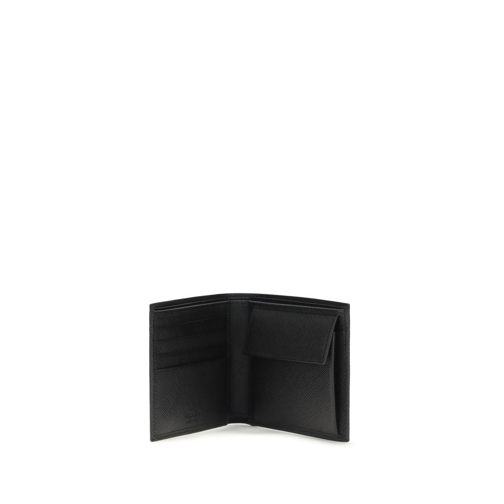 Black Calf Leather Bos Taurus Wallet
