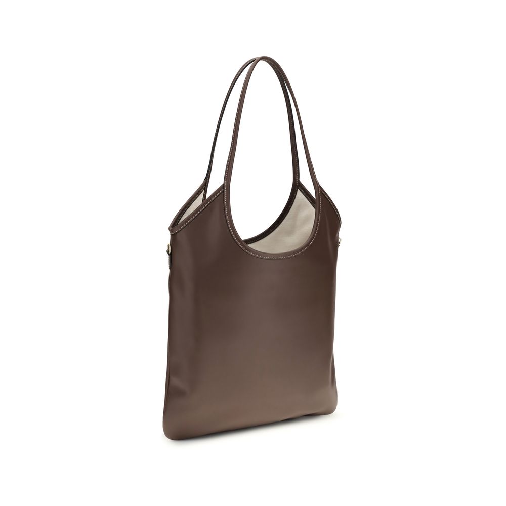 Brown Calf Leather Bos Taurus Shoulder Bag