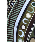 Multicolor Silk Long Dress