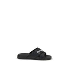 Black Rubber Sandals