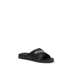Black Rubber Sandals