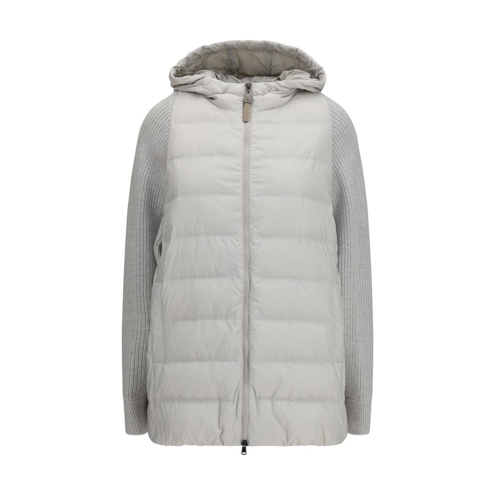 Gray Polyamide Jacket