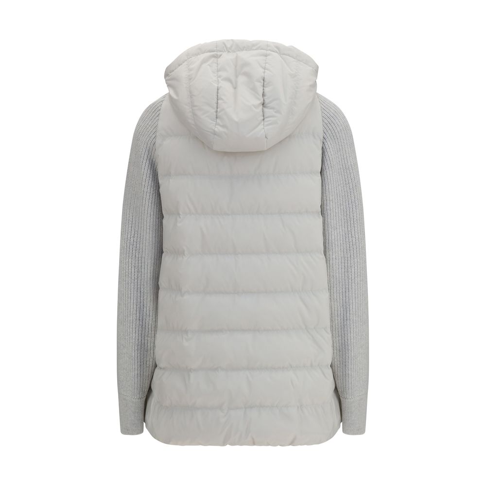 Gray Polyamide Jacket
