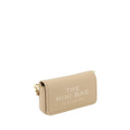 Beige Calf Leather Bos Taurus Shoulder Bag