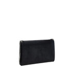 Black Polyester Shoulder Bag