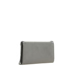 Gray Polyester Shoulder Bag