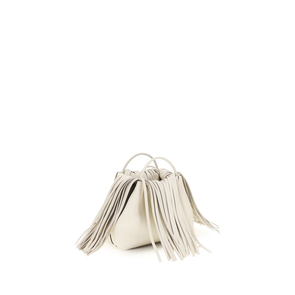 Beige Lamb Ovis Aries Aries Shoulder Bag