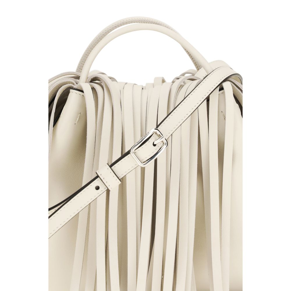 Beige Lamb Ovis Aries Aries Shoulder Bag