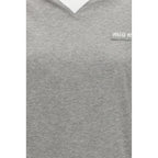 Gray Cotton Long Sleeve T-Shirt