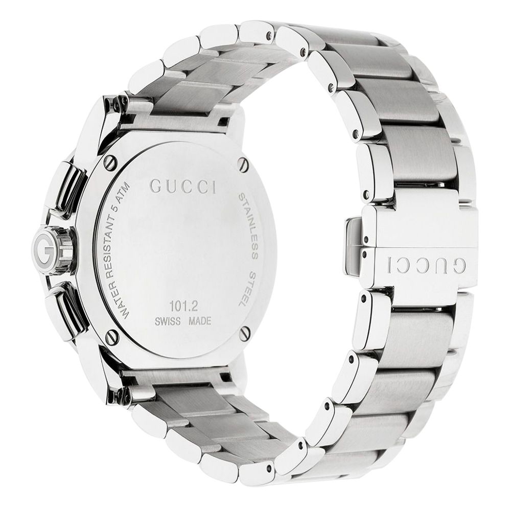 Gray Stainless Steel Dress Watch