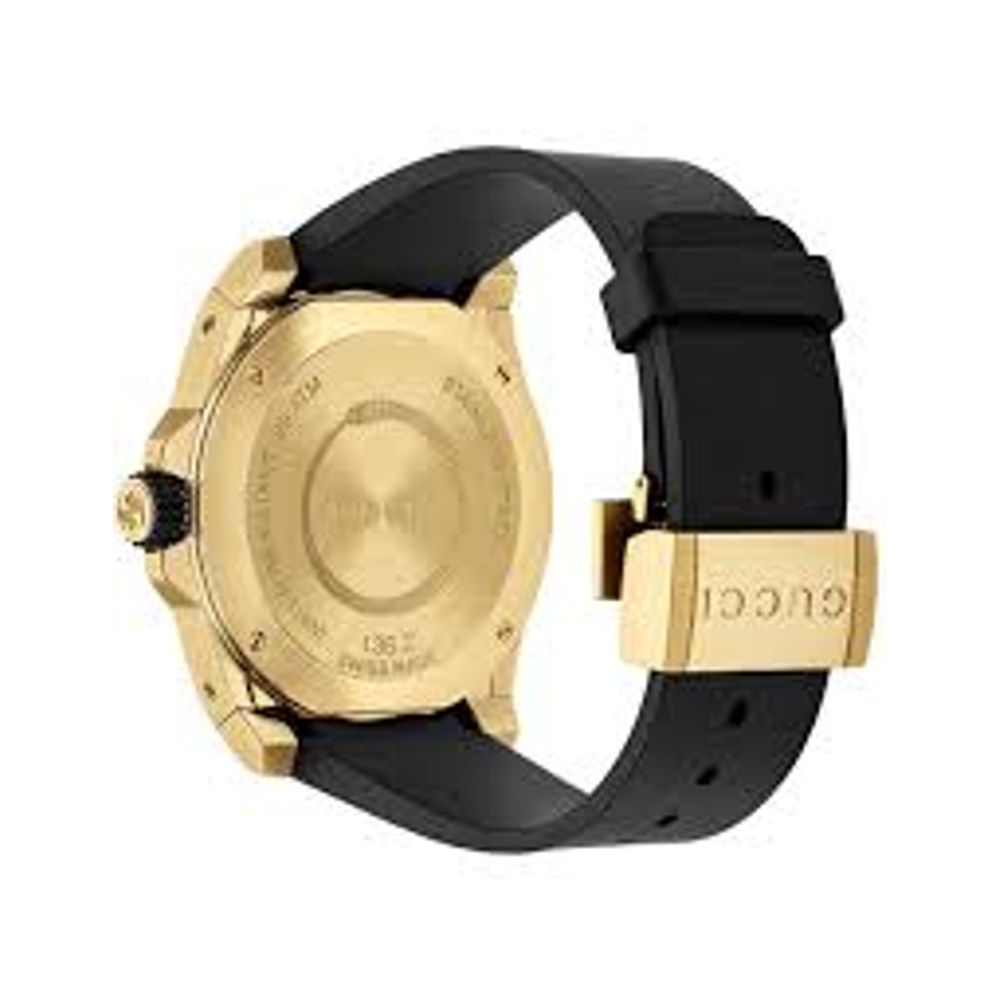 Black Rubber Sport Watch
